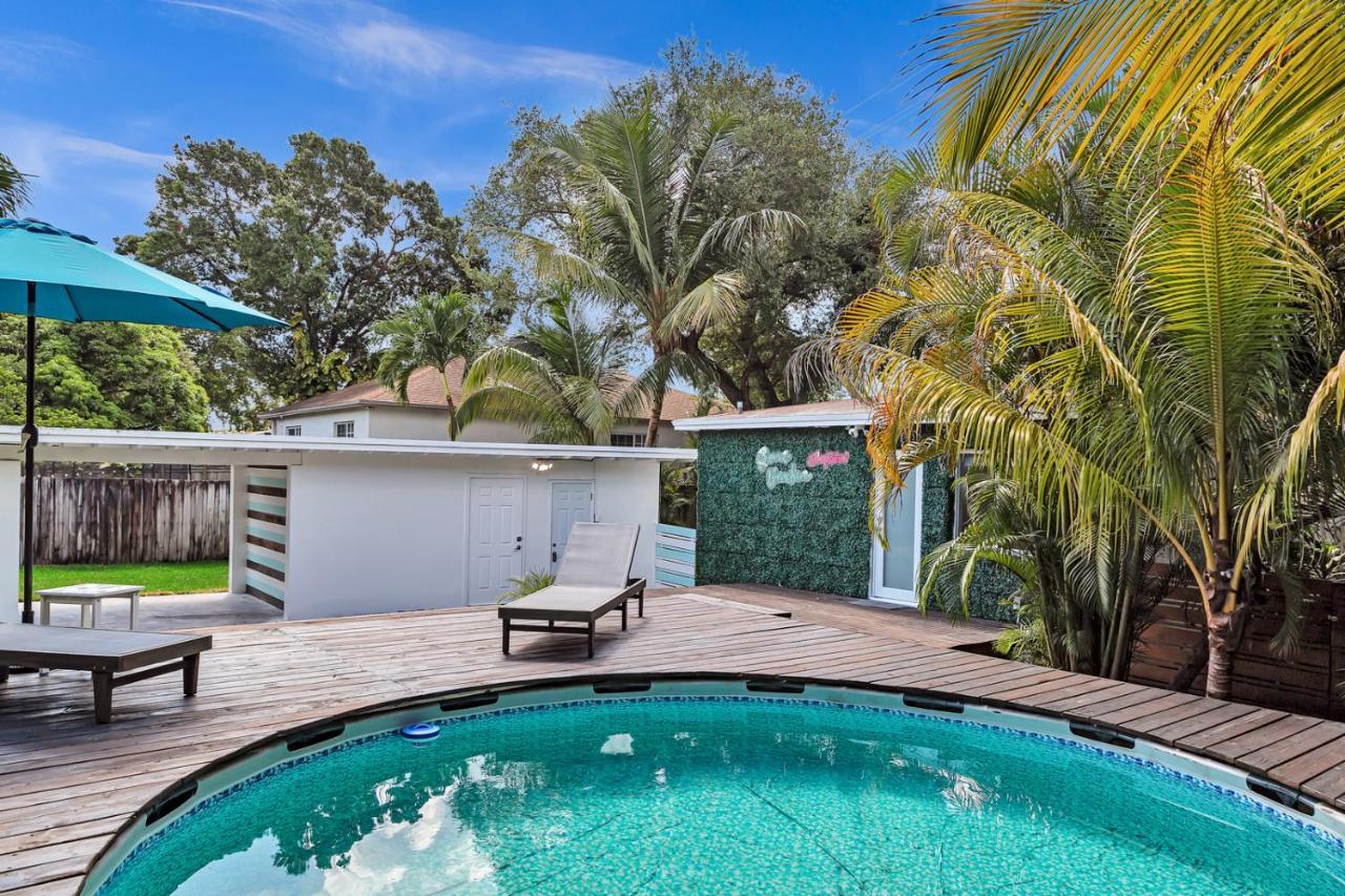 Welcome To Paradise! Secluded 4 Bed, 3 Bath, Pool Fort Lauderdale Buitenkant foto